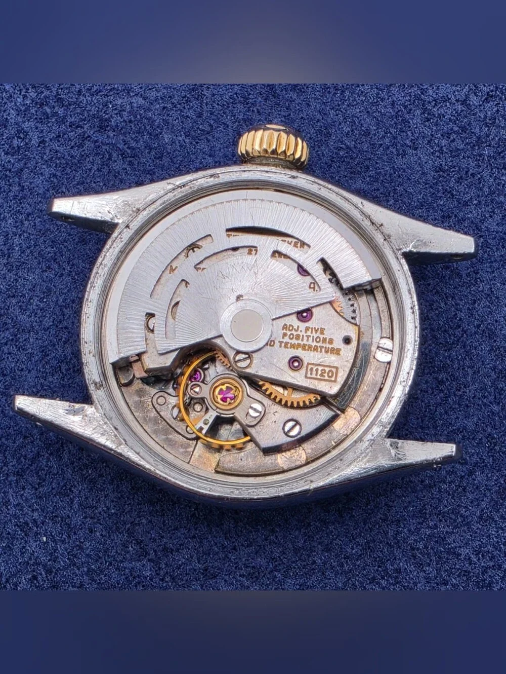 Vintage 1954 Rolex Oyster Perpetual Ladies Watch 6505 Stainless & 18k Gold + COA
